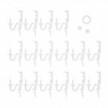 Klassischer SHHANDELIER-Lampenschirm aus schallabsorbierendem Material