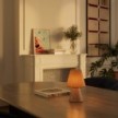 Lampada portatile ricaricabile Cabless11 con lampadina a goccia e paralume