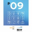 LED Glühbirne mit Porzellan-Effekt CRI 95 G125 12W 1521Lm E27 2700K Dimmbar - P09