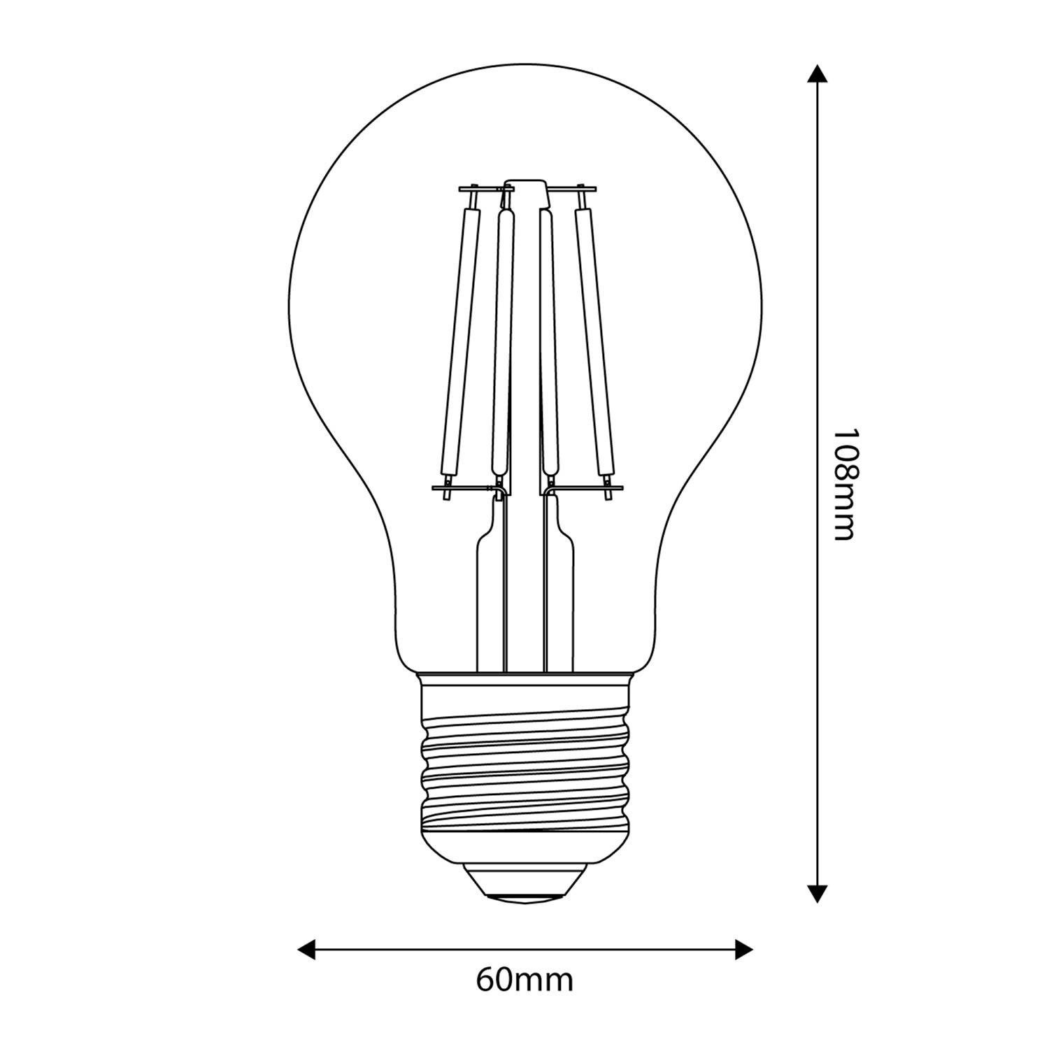 Ampoule LED Milky Drop A60 11W 1521Lm E27 2700K Dimmable - M09