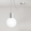 Lampe d'extérieur suspendue EIVA IP65 avec abat-jour incassable Unbreak-a-Ball