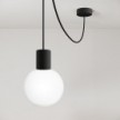 Lampe d'extérieur suspendue EIVA IP65 avec abat-jour incassable Unbreak-a-Ball