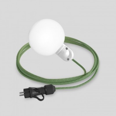 Lampe d'extérieur enfichable EIVA IP65 avec abat-jour incassable Unbreak-a-Ball