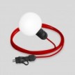 Lampe d'extérieur enfichable EIVA IP65 avec abat-jour incassable Unbreak-a-Ball