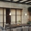 Lampe d'extérieur suspendue EIVA IP65 à 2 chutes avec abat-jour incassable Unbreak-a-Ball