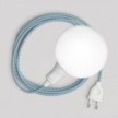 Tragbare Lampe Snake mit Schalter am Lampenfuß, Stecker und bruchsicherem Unbreak-a-Ball-Lampenschirm