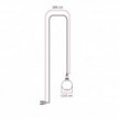 Lampe portable Snake avec interrupteur sur douille, prise et abat-jour incassable Unbreak-a-Ball