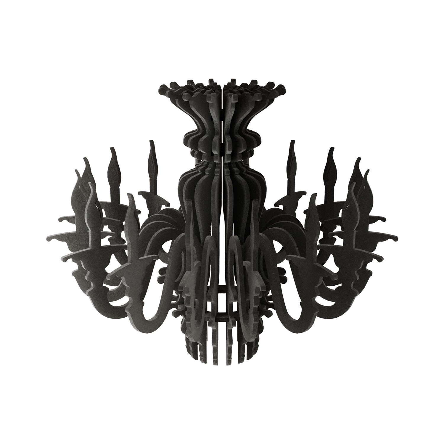 Lampada a sospensione con paralume classico SHHANDELIER in materiale fonoassorbente