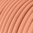Câble électrique gainé de tissu couleur pêche - L’Original Creative Cables, pour des lampes modernes de couleur - RM23