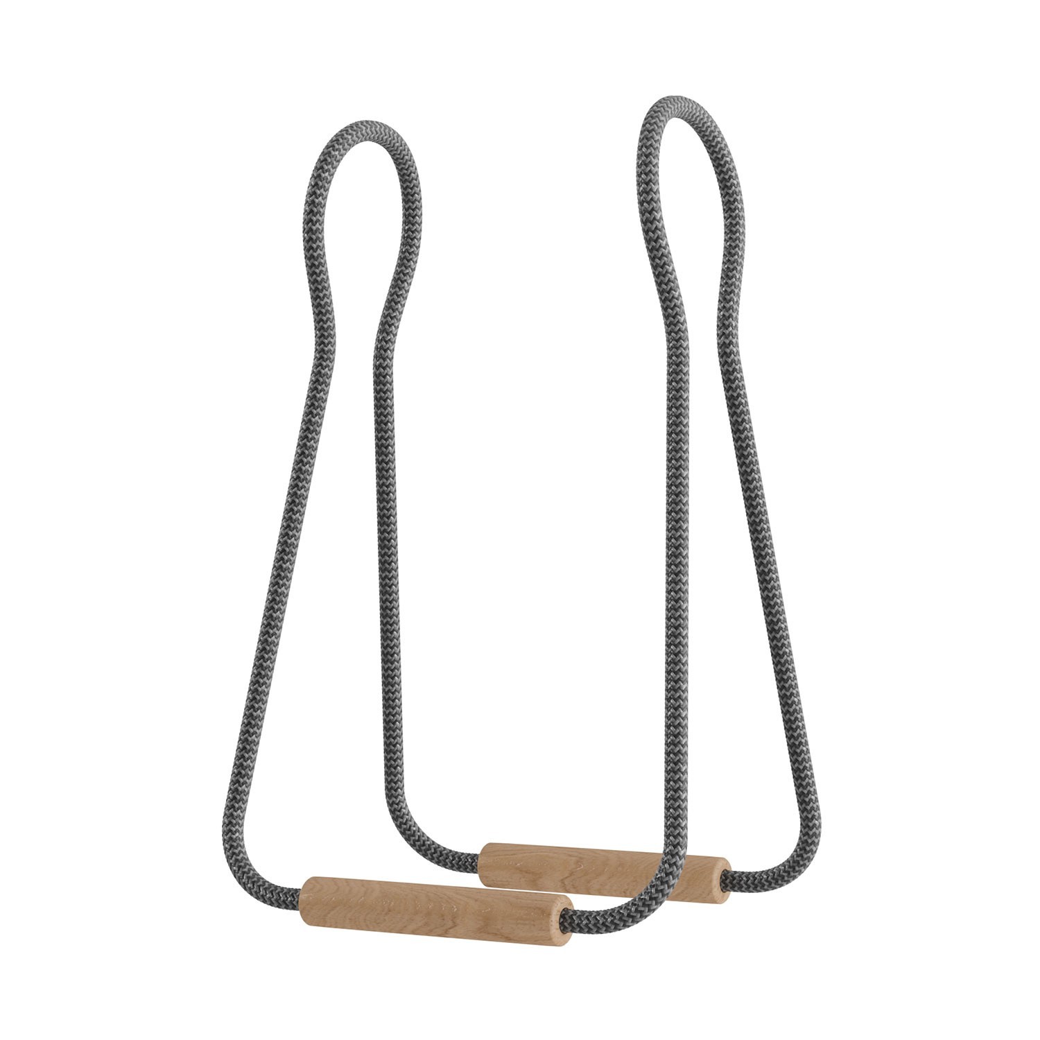 Taché Wood, Tischleuchte, komplett mit Textilkabel, Schalter und 2-poligem Stecker