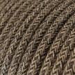 Snake, Zuleitung mit Lampenfassung aus Holz, Stecker und Schalter, komplett mit Rolé, unserem Wand- oder Deckenpin aus Holz