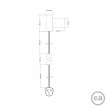 Lampe Spostaluce en bois