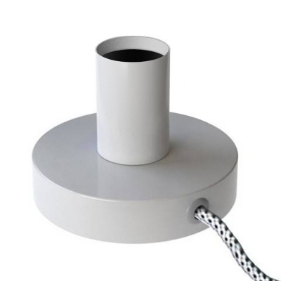 Posaluce Metall-Tischleuchte mit 2-poligem Stecker