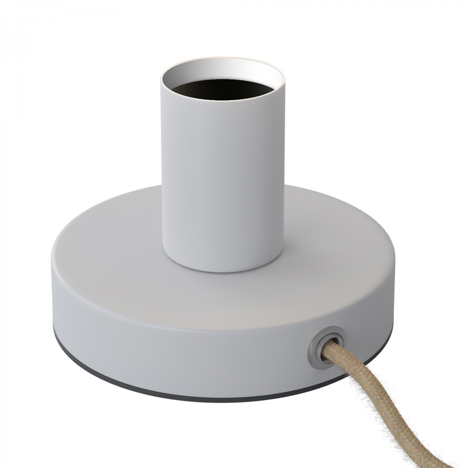 Posaluce Metall-Tischleuchte mit 2-poligem Stecker