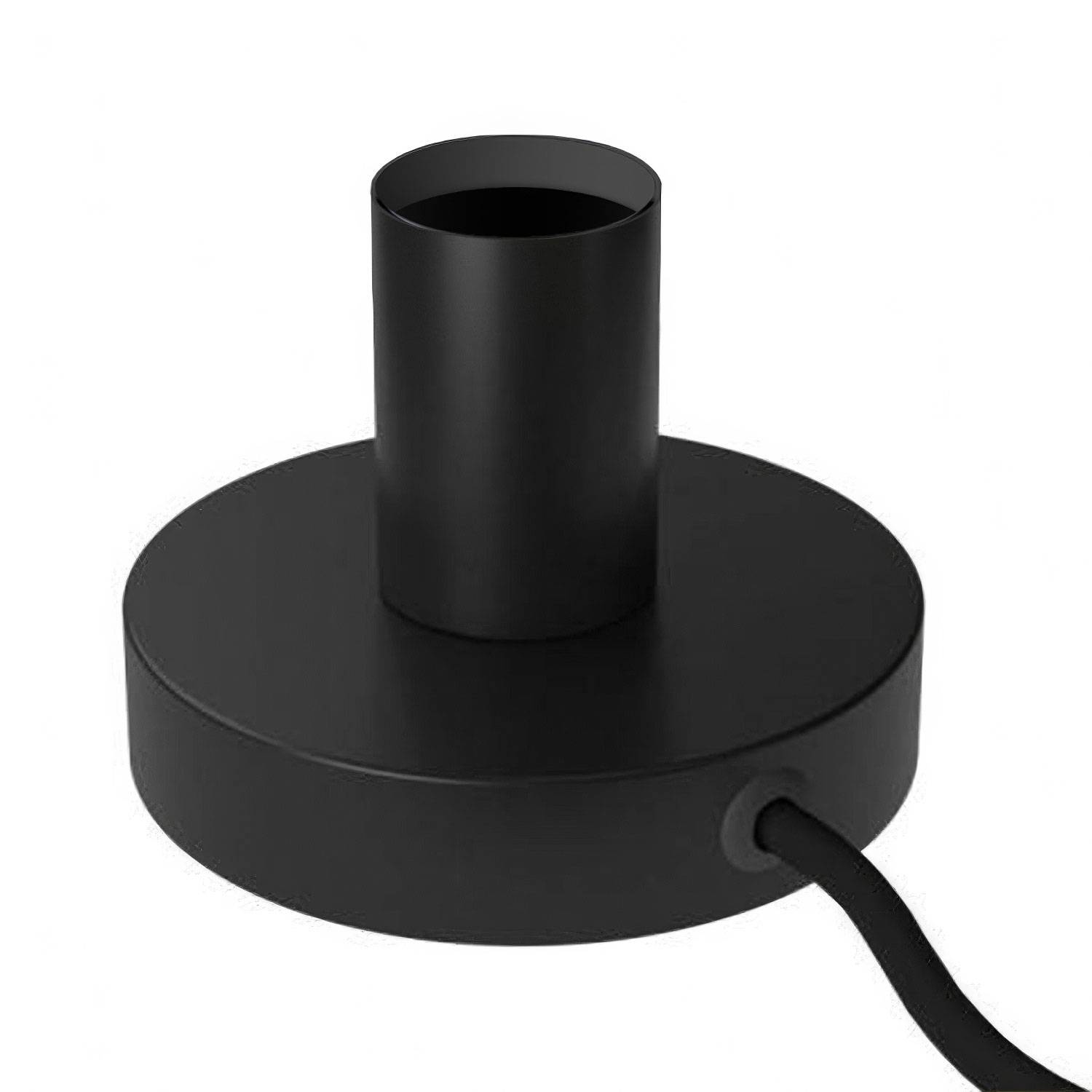 Posaluce Metall-Tischleuchte mit 2-poligem Stecker