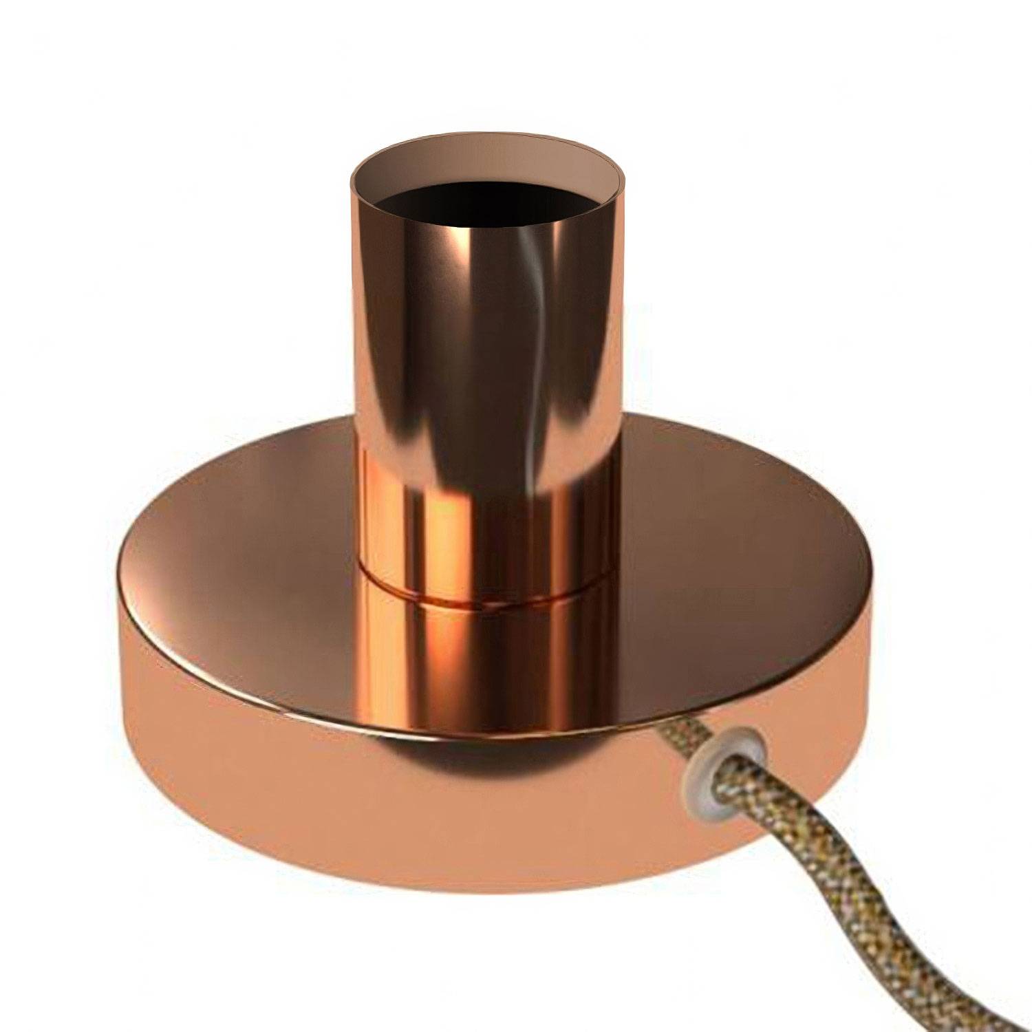 Posaluce Metall-Tischleuchte mit 2-poligem Stecker