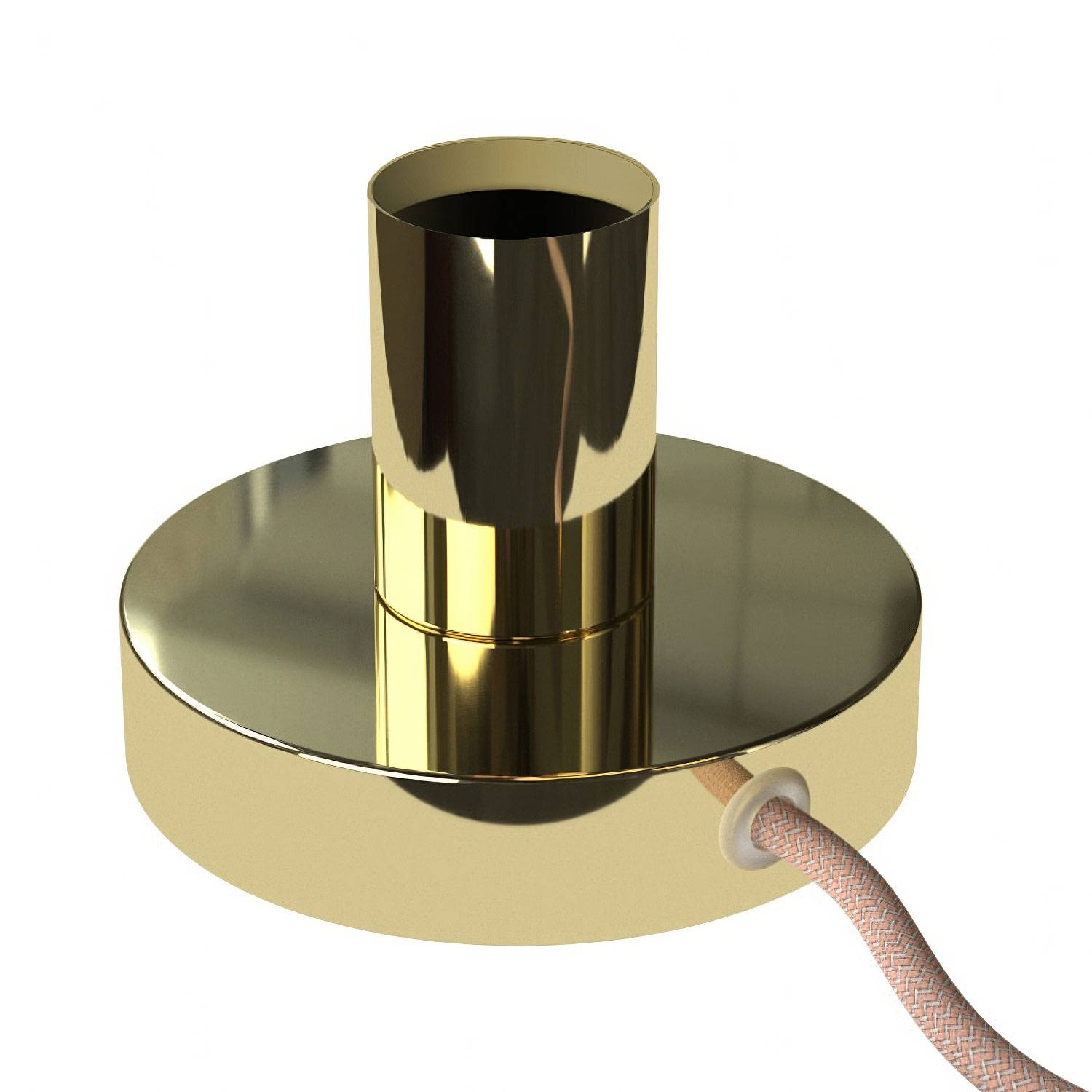 Posaluce Metall-Tischleuchte mit 2-poligem Stecker