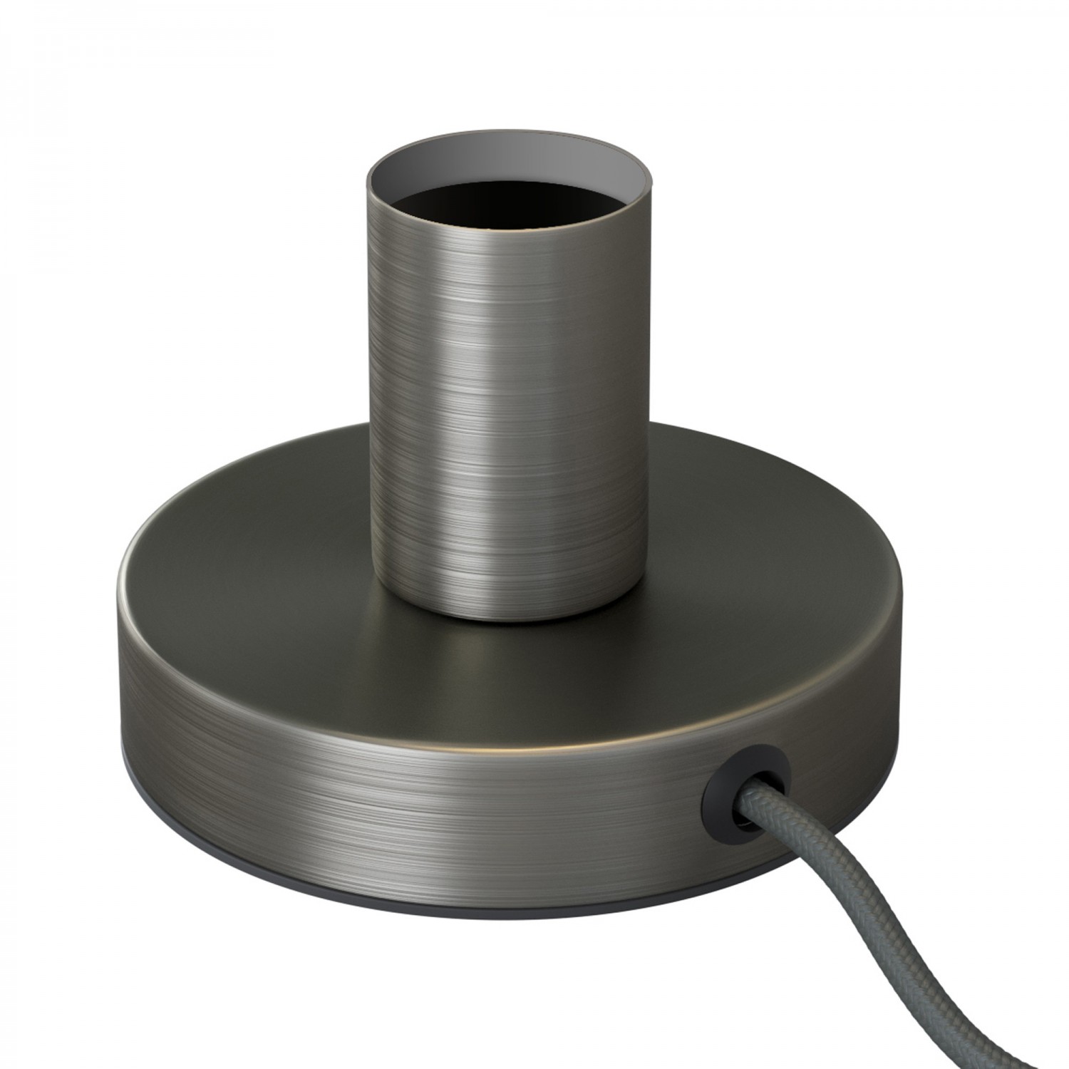 Posaluce Metall-Tischleuchte mit 2-poligem Stecker
