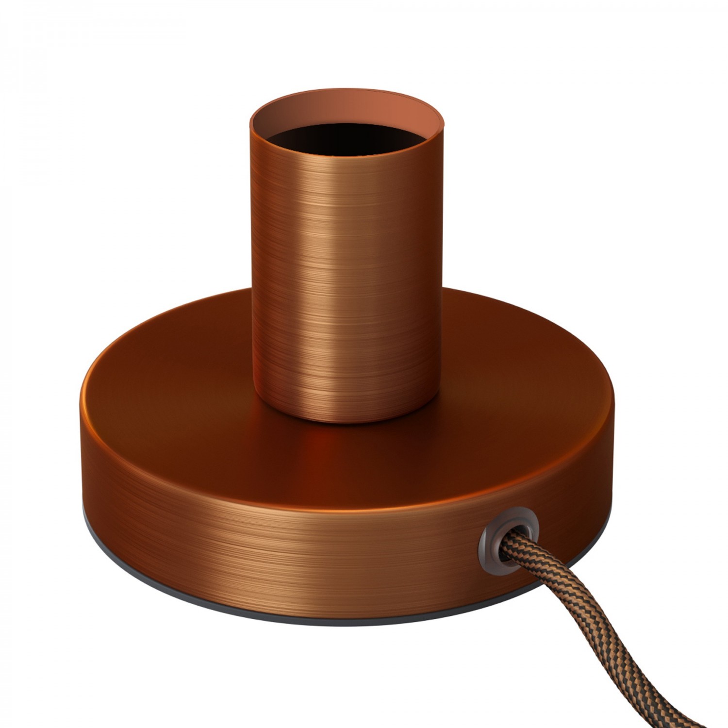 Posaluce Metall-Tischleuchte mit 2-poligem Stecker