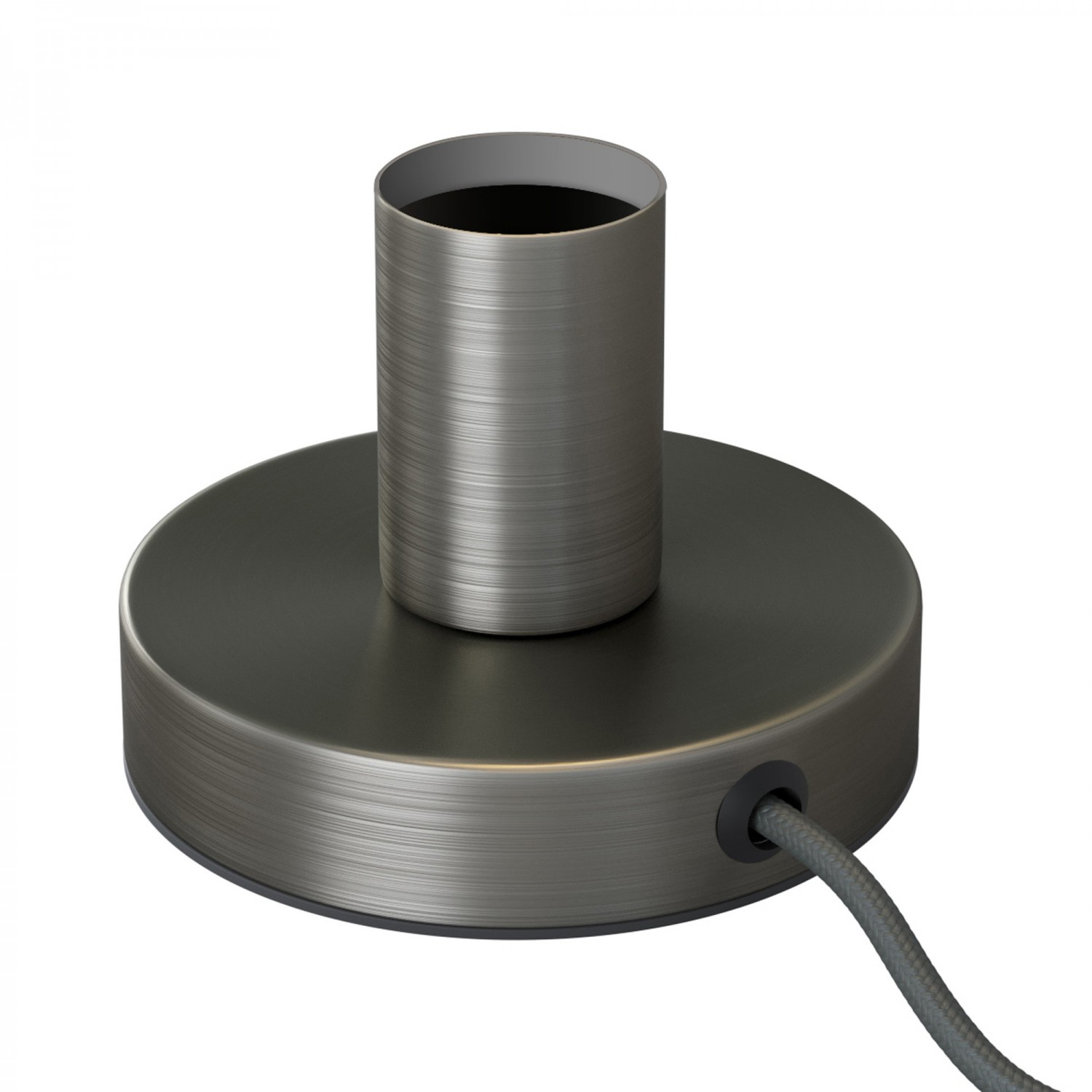 Posaluce Metall-Tischleuchte mit 2-poligem Stecker