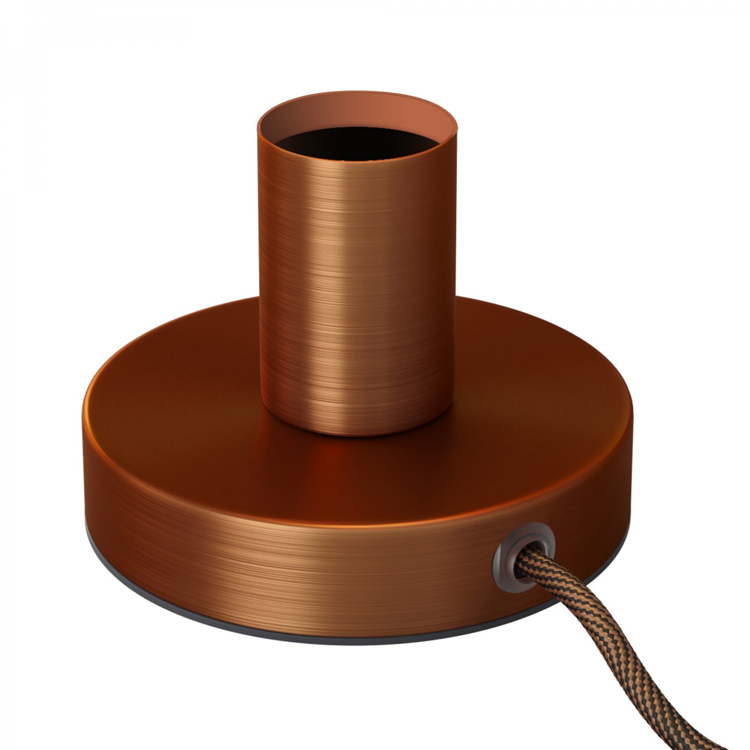 Posaluce Metall-Tischleuchte mit 2-poligem Stecker
