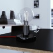 Posaluce Metall-Tischleuchte mit 2-poligem Stecker