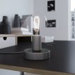 Posaluce Metall-Tischleuchte mit 2-poligem Stecker