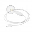 Snake Lampe en silicone avec interrupteur et fiche
