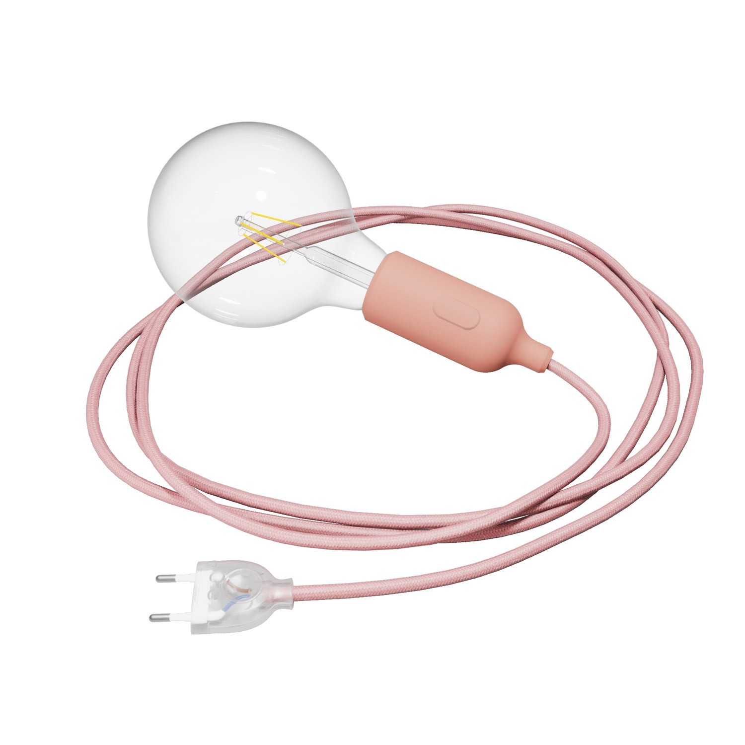Snake Lampada in silicone con interruttore e spina