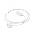 Snake Lampe en silicone avec interrupteur et fiche