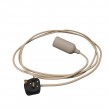 Snake Lampe en silicone avec interrupteur et fiche