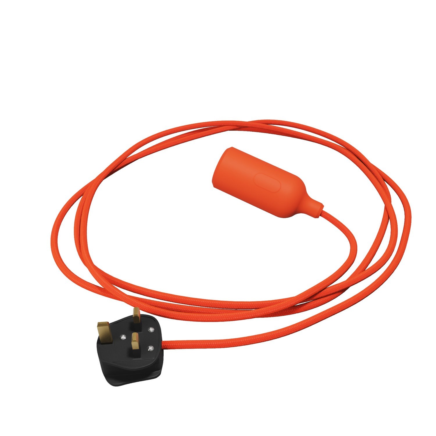 Snake Lampe en silicone avec interrupteur et fiche
