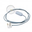 Snake Lampe en silicone avec interrupteur et fiche