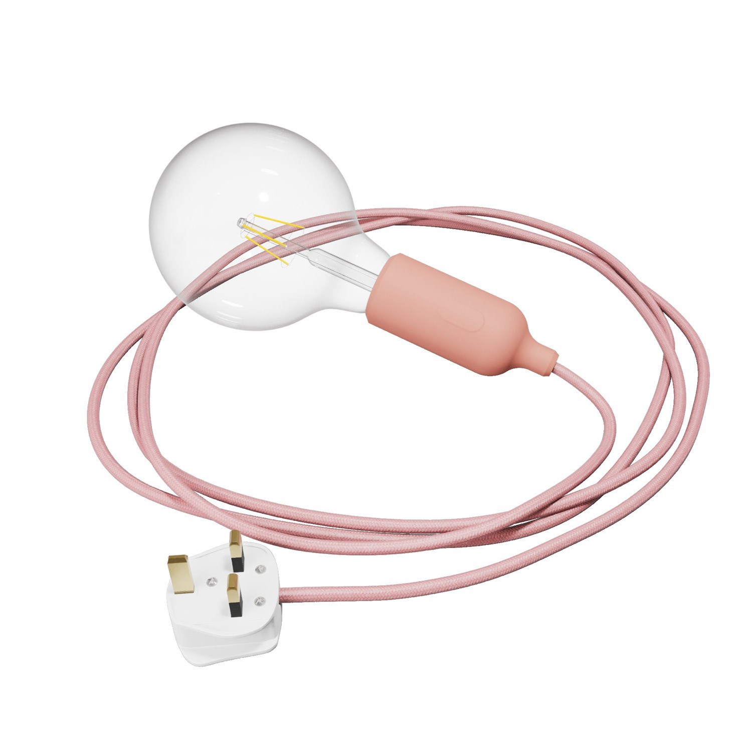Snake Lampada in silicone con interruttore e spina