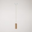 Suspension pour rail avec câble textile et Tub-E14
