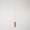 Suspension pour rail avec câble textile et Tub-E14