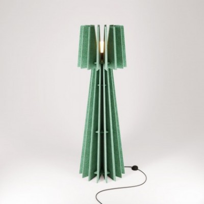 SHHINE lampada da terra in materiale fonoassorbente