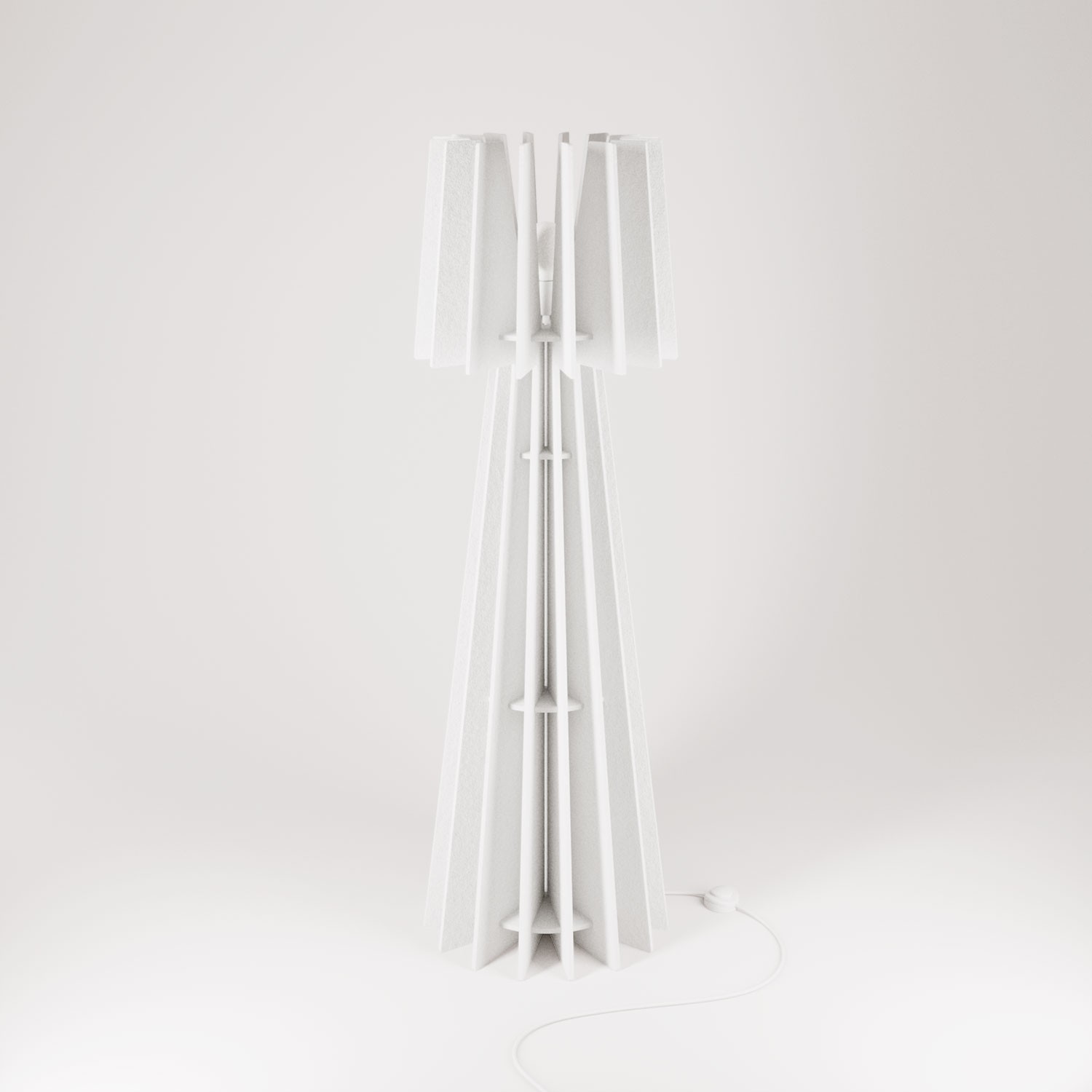 SHHINE - Lampadaire en matériau insonorisant
