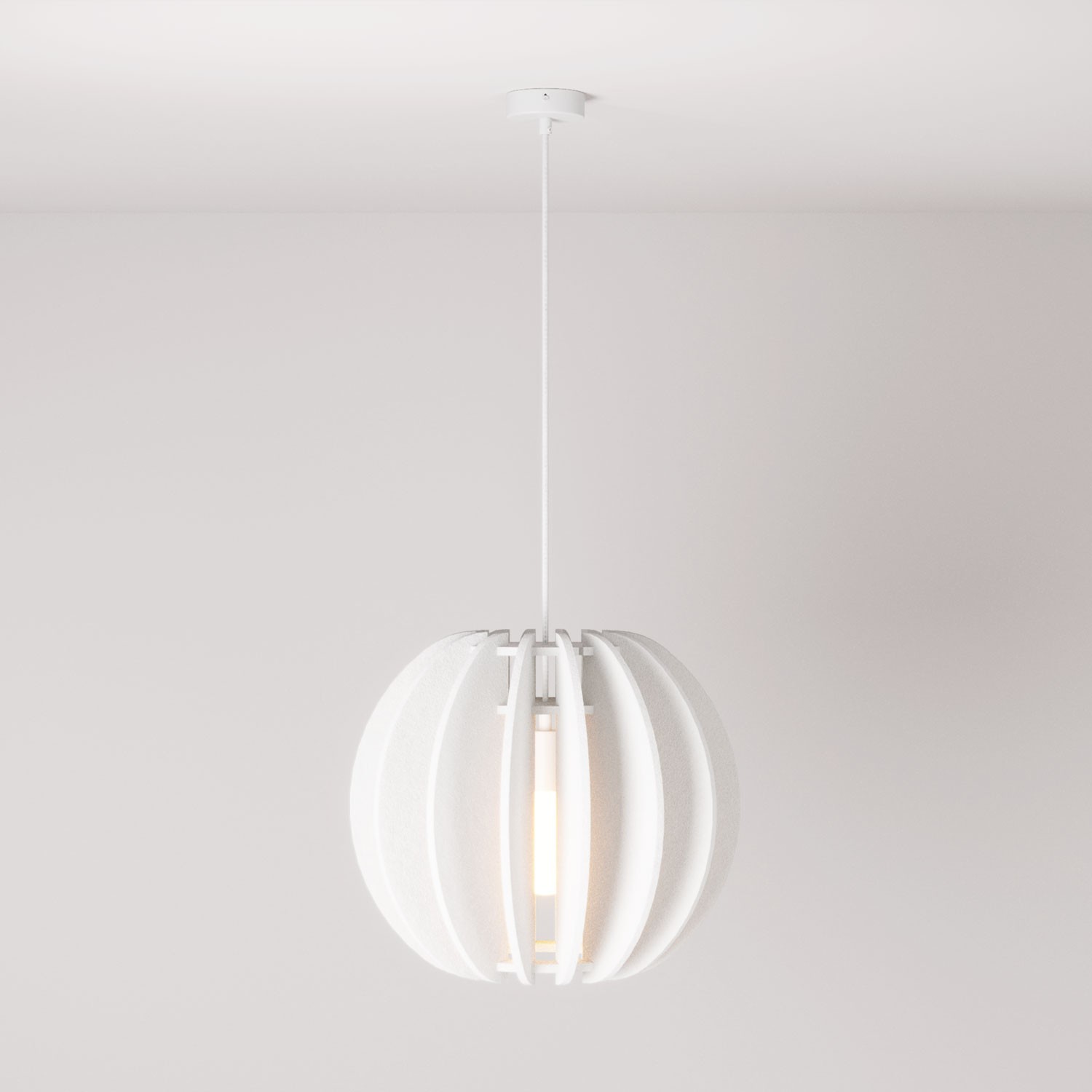 LAMPSHHADE - Lampe suspendue avec abat-jour elliptique