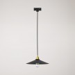 Lampada a sospensione con paralume Swing per binari