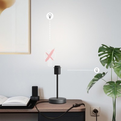 TABLE LAMP ALZALUCE 20CM LS CONFIG 4515