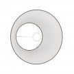 Abat-jour Impero M avec douille E27 pour lampe de table ou mural (Applique) - Fabriqué en Italie
