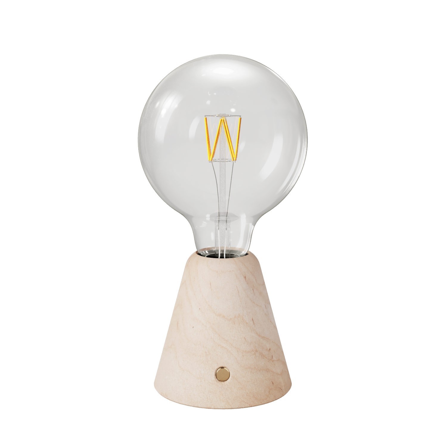 Tragbare, wiederaufladbare LED Leuchte Cabless01 mit Globe Glühbirne G125