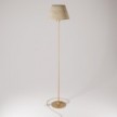 Lampadaire MAG-Y avec base ronde en métal et abat-jour Impero M