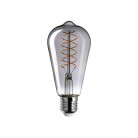 LED-Glühbirne Smoky Edison ST64 4,8W 250Lm E27 1800K dimmbar - D02