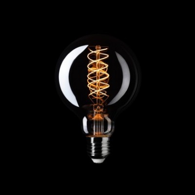 Ampoule LED Smoky Globo G95 4,8W 250Lm E27 1800K Dimmable - D03