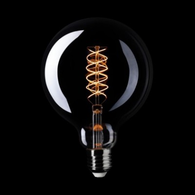 Ampoule LED Smoky Globo G125 4,8W 250Lm E27 1800K Dimmable - D04