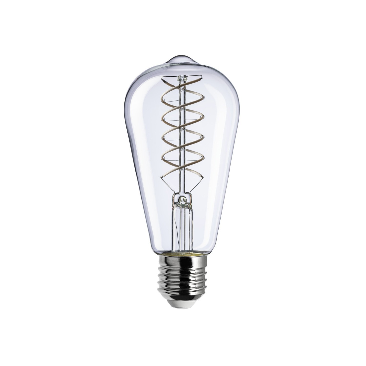 Ampoule LED Filament Blanc Edison ST64 5,9W 500Lm E27 2700K Dimmable - W02