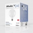 LED Glühbirne Weiß Globo G125 5,9W 500Lm E27 2700K Dimmbare - W04