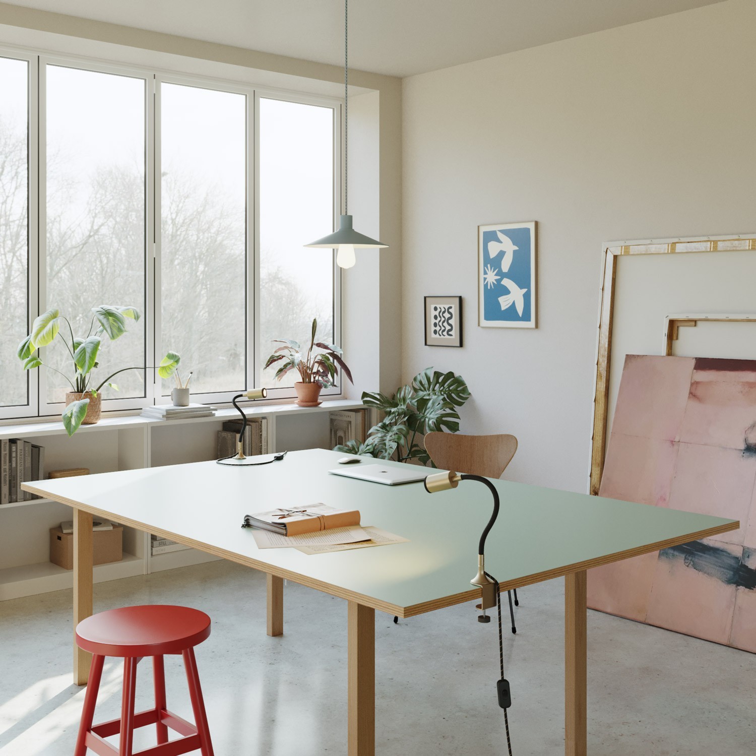 Flexibler MAG-Y Spot mit Klemme